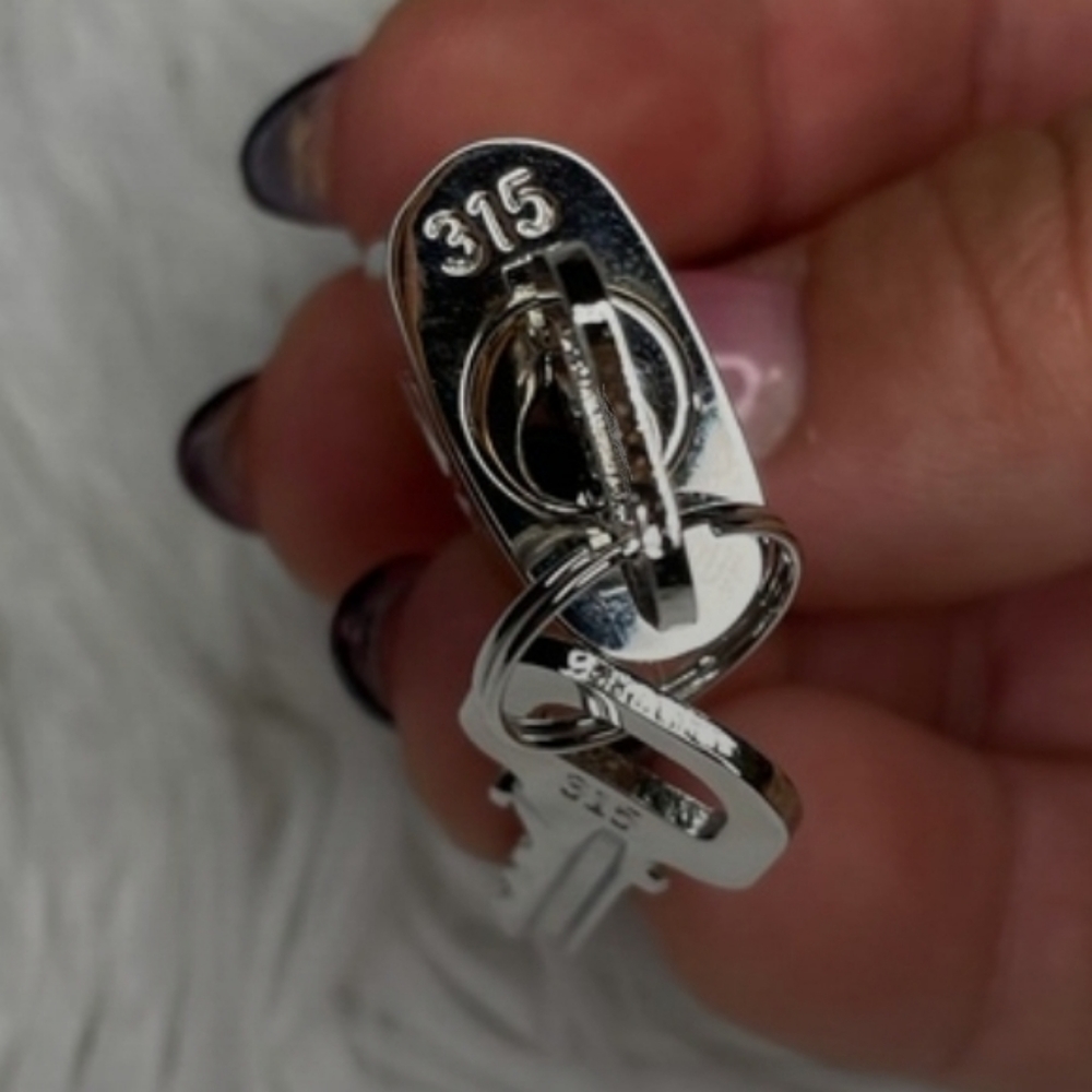 Louis Vuitton Silver Lock & Keys #315